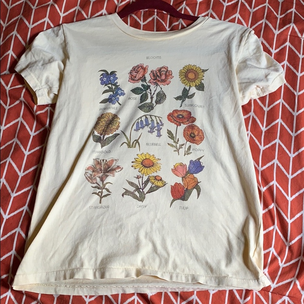 Uo Flower Tee - image 1